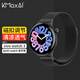 KMaxAI適用Vivo Watch3米蘭尼斯表帶 金屬磁吸eSIM版不銹鋼編織表鏈?zhǔn)直韼?創(chuàng)意磁扣 黑色