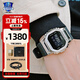 卡西歐（CASIO）G-SHOCK小方塊系列手表男手表多功能運動(dòng)手表生日禮物學(xué)生送人 GM-5600U-1小銀磚金屬表殼