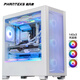 PHANTEKS追風者XT523白Ultra玻璃側(cè)透ATX主板臺式電腦水冷風扇機箱(網(wǎng)孔面板/10風扇位/Type-C Gen2/5080)