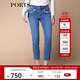 PORTS寶姿女裝秋冬新品牛仔長(cháng)褲SM9P006NZD007 牛仔藍 M (6)