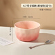 筷戈一人一碗專(zhuān)用分色高顏值陶瓷米飯碗個(gè)人專(zhuān)用新款家用吃飯碗精致碗 飯碗-漸變粉（加勺） 4.7英寸 1個(gè)