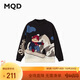 馬騎頓（MQD）中大童男童冬季新品卡通半高領(lǐng)保暖毛衣