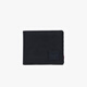 Herschel Supply Co.l赫行 黑標系列Roy短款錢(qián)包男生錢(qián)包兩折防盜刷卡錢(qián)夾 純黑色