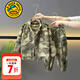 G.DUCKKIDS小黃鴨童裝兒童迷彩服套裝春秋裝男童演出服學生軍訓運動服三件套 沙漠迷彩三件套 90 建議1~2歲【 80-90cm】cm