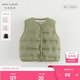 MARC&JANIE馬克珍妮男女童羽絨馬甲冬裝兒童超輕保暖羽絨服背心秋童裝240911