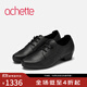 achette雅氏5RG2 簡(jiǎn)約正裝單鞋光面優(yōu)雅女鞋 14-黑色 38