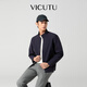 威可多（VICUTU）【破風(fēng)者三代I級】男士潮流夾克城市輕戶(hù)外百搭外套男 深海藍 2XL