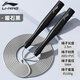 李寧（LI-NING）競速跳繩健身燃脂減肥運動(dòng)專(zhuān)業(yè)訓練成人兒童小學(xué)生中考專(zhuān)用可調節 曜石黑【升級PVC繩/5mm加粗繩】
