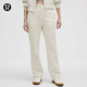 lululemon丨Loungeful 女士休閑直筒長(cháng)褲 LW5HGTA 骨白 S