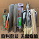 TEAEGG燒烤工具全套輔助工具燒烤簽子戶外便攜套裝配件用品工具燒烤爐 【燒烤工具6件 送毛刷】 【優(yōu)先發(fā)貨】優(yōu)惠