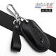 熱鷹適用2024款奔馳glc300l真皮鑰匙套新e300l殼c260l扣s400l車(chē)鑰匙包