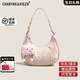 CHARFMX&KIEZH輕奢CK女包腋下單肩包女士斜挎包卡通百搭手機包女情人節生日禮物 粉色【禮盒包裝送女友老婆】