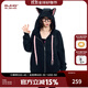 BJHG不計后果秋季2024新款貓耳衛衣女創(chuàng  )意休閑寬松撞色國潮加絨外套男 暗夜黑 M （130-160斤）