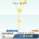 謝瑞麟黃金項鏈足金流蘇蝴蝶套鏈黃金吊墜送女友老婆中秋節(jié)生日禮物計價 足金流蘇蝴蝶套鏈約4.71克
