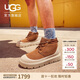 UGG冬季男女同款厚底紐姆休閑短靴時(shí)尚靴1143991CWTC|栗色/灰白色43