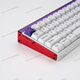 其他品牌Made68pro鍵盤鋁側(cè)板Real67鋁殼改裝Made68Ultra可裝飄帶CNC雕刻陽(yáng)極高光Melgeek小蜜蜂鍵盤配件 L型噴砂紅色 【兩邊側(cè)板 可裝飄帶 送安裝工具