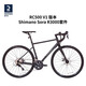 迪卡儂（DECATHLON）RC500 V1 V2競(jìng)速訓(xùn)練公路自行車鋁碳復(fù)合長(zhǎng)途碟剎OVB1 【禧瑪諾】RC500 V1 sora套件 黑色 L  - 180-188cm