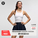 lululemon丨Ebb to Street 女士短款工字運動(dòng)背心 內置內衣 LW1CJUS 白色 S /6