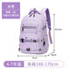 卡奇龍學(xué)生書(shū)包卡奇龍大容量初高中學(xué)生書(shū)包懸浮減重護脊雙肩背包電腦包 淺紫色（4年級-初中適用）