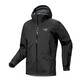 始祖鳥（ARC'TERYX）買手代購Beta Jacket男士防風防水連帽硬殼單層沖鋒衣夾克SS24款 Black 2XL