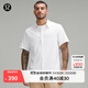 lululemon丨Airing Easy 男士短袖襯衫 透氣速干芯吸 LM3DK7S 明亮白 M