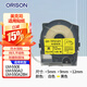 艾力生（ORISON） 適用美克司MAX線(xiàn)號機貼紙色帶LM-380EZ 550a 390a 550e 12MM黃色貼紙（550系列專(zhuān)用）