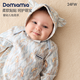 DOMIAMIA新生兒衣服嬰兒包屁衣寶寶秋冬服飾嬰兒哈衣爬服滿(mǎn)月服和尚服 諾伊麥穗-套頭款【棉氨雙面】 66cm （推薦3-6個(gè)月）