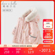 戴維貝拉女童棉服三防冬裝兒童加厚保暖外套寶寶防水棉衣