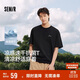 森馬（Semir）短袖T恤男索羅娜涼感抗菌吸濕速干遮熱25夏印花上衣109925100102