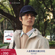 TOMMY HILFIGER【男女同款】情侶純棉繡標金屬調節扣經(jīng)典鴨舌帽棒球帽 深藍色403 均碼 （57-58cm）