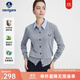 Navigare意大利小帆船圓領(lǐng)針織開(kāi)衫女士秋冬款長(cháng)袖休閑外套氣質(zhì)內搭毛衣女 太空灰 L 碼