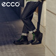 愛步（ECCO）馬丁靴男鞋 高幫鞋戶外休閑牛皮男鞋 蹤跡550604 HL 黑色55060451052 42