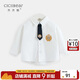 齊齊熊 男童襯衫學(xué)院風(fēng)兒童襯衣秋裝純棉寶寶長(cháng)袖上衣