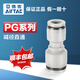 氣動(dòng)氣管快速接頭APG 12-10-8-6-4 mm變徑直通塑料快插對接 PG8-6