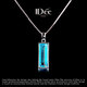 IDee  CREATIVE IDER FOR YOU法國IDee銀項(xiàng)鏈女簡約時(shí)尚春夏情侶925銀吊墜氣質(zhì)飾品配飾禮物 鏈長 50cm 吊墜0.8*2cm