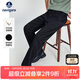 Navigare意大利小帆船25秋冬男微闊直筒休閑褲通勤長(zhǎng)褲1342075505黑31