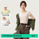 簡(jiǎn)云莫代爾棉打底衫女內搭薄款短袖t恤可外穿白色基礎打底上衣四季款