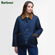 Barbour Icons Cropped Liddesdale 女士絎縫夾克 海軍藍 XS (100) 體重約110-120斤-常規版型