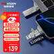 ?？低暎℉IKVISION）128GB 固態(tài)U盤(pán)雙接口手機U盤(pán)Type-C/USB3.2讀速520MB/s華為蘋(píng)果Iphone16電腦大容量高速優(yōu)盤(pán)S500