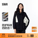 森馬（Semir）陳都靈|防護外套女中長(cháng)款寬松撞色秋裝戶(hù)外通勤夾克101524109001