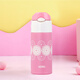 膳魔師（THERMOS）兒童保溫杯 400ml 進(jìn)口保溫保冷吸管杯 水杯 FHL-400F 粉色煙花款