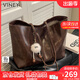 viney輕奢托特包包女包新款單肩包大容量生日禮物送女友老婆 【咖色】實(shí)用高級(jí)感腋下包 時(shí)尚品牌百搭休閑通勤手提大包