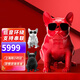 LOYK Jarre AeroBull法國斗牛犬無線藍(lán)牙音響重低音炮大狗狗桌面音箱禮物 小號(hào)亮紅色