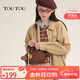 toutou女包2025新款仿植鞣保齡球包上班通勤生日禮物單肩斜挎包送女朋友