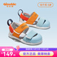 基諾浦（ginoble）學(xué)步鞋 夏季涼鞋1-5歲兒童鞋男女寶寶鞋機能鞋GY1329 藍色/橘色/白色/紅色 21 130mm 適合腳長(cháng)130-135mm