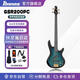 Ibanez依班娜GSR200PC電貝斯初學(xué)者貝司入門級(jí) TMU透明海藍(lán)色漸變