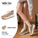 Walker Shop奧卡索休閑鞋女高幫休閑運動(dòng)健步鞋女徒步阿甘鞋跑步鞋女V153205
