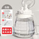 ZSR杯子網(wǎng)紅大肚杯女款學(xué)生耐高溫男吸管兒童水杯大容量夏季水壺戶外 1300ml 象牙白-+背帶