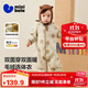 迷你巴拉【暖芯絨絨衣】巴拉嬰兒連體衣外出幼兒衣服保暖雙面絨兩面穿外套