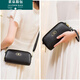 葉余手機包女斜挎新款媽媽包中年小包手拿斜挎兩用包手機零錢(qián)包女 89001黑色 手拿斜挎